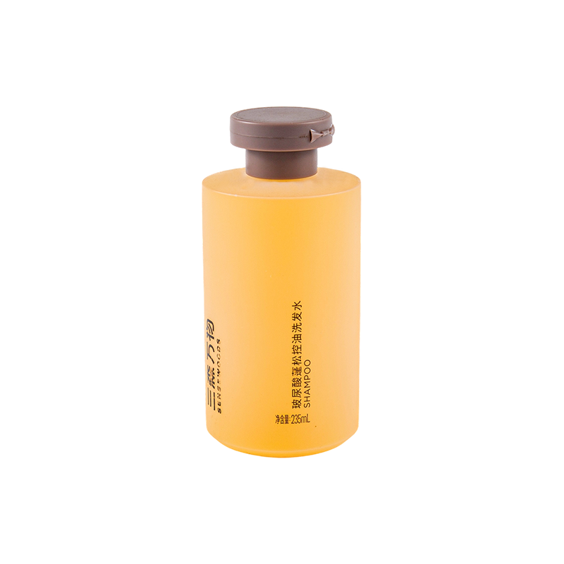 230 ml PP okrúhla fľaša odolná voči chemikáliám a opotrebovaniu