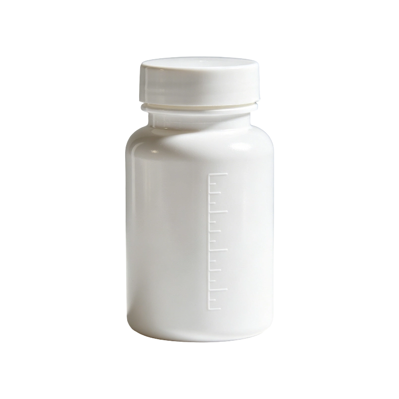 100 ml 150 ml HDPE vitamínové tablety Nutraceutická fľaša s okrúhlymi kapsulami